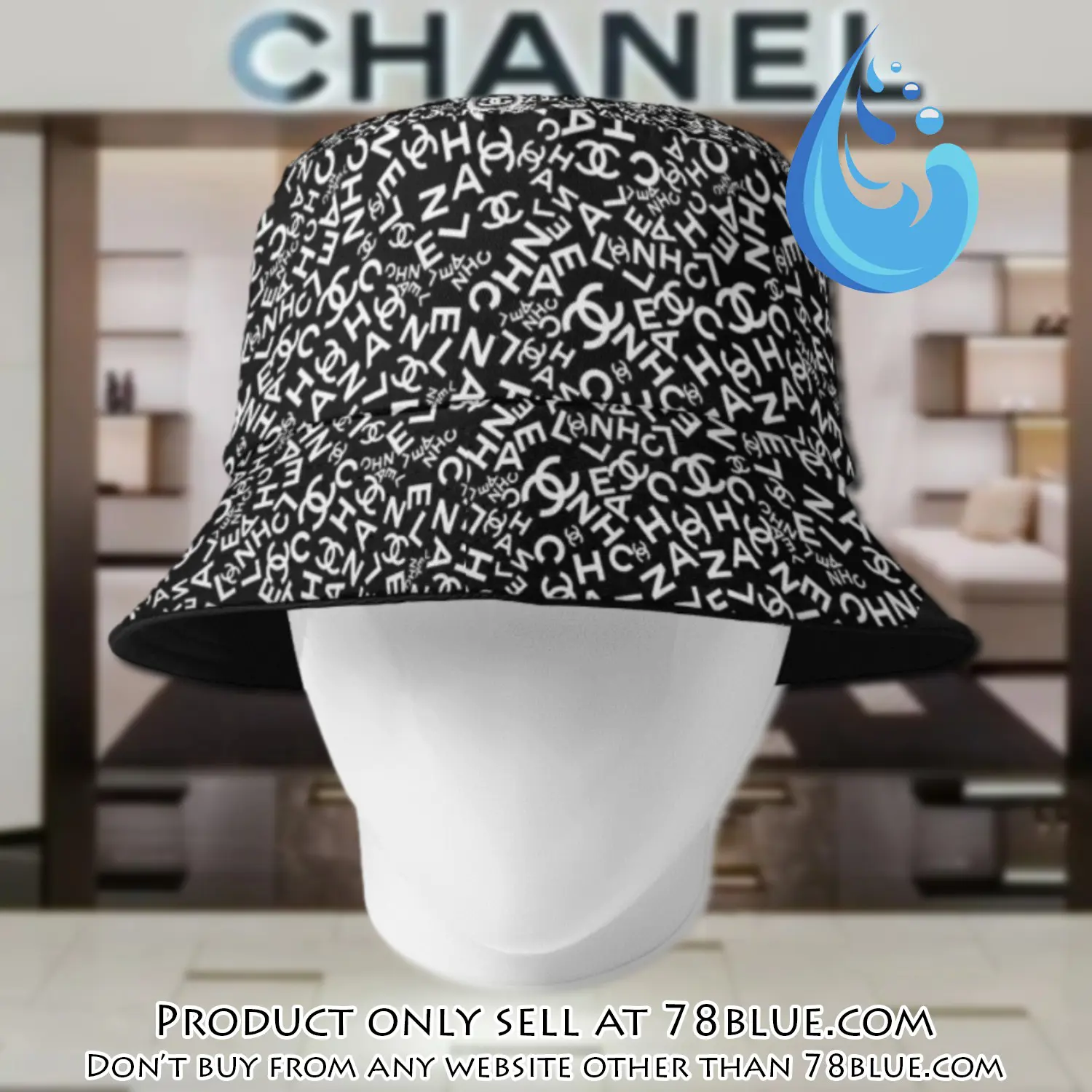 Chanel luxury bucket hat fdh1081 78b5817876